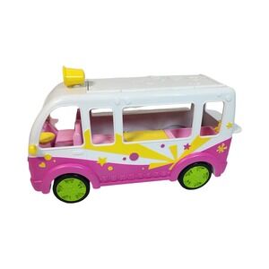 Shopkins Scoops Ice Cream Truck Playset Pink White Moose Toys Vehicle